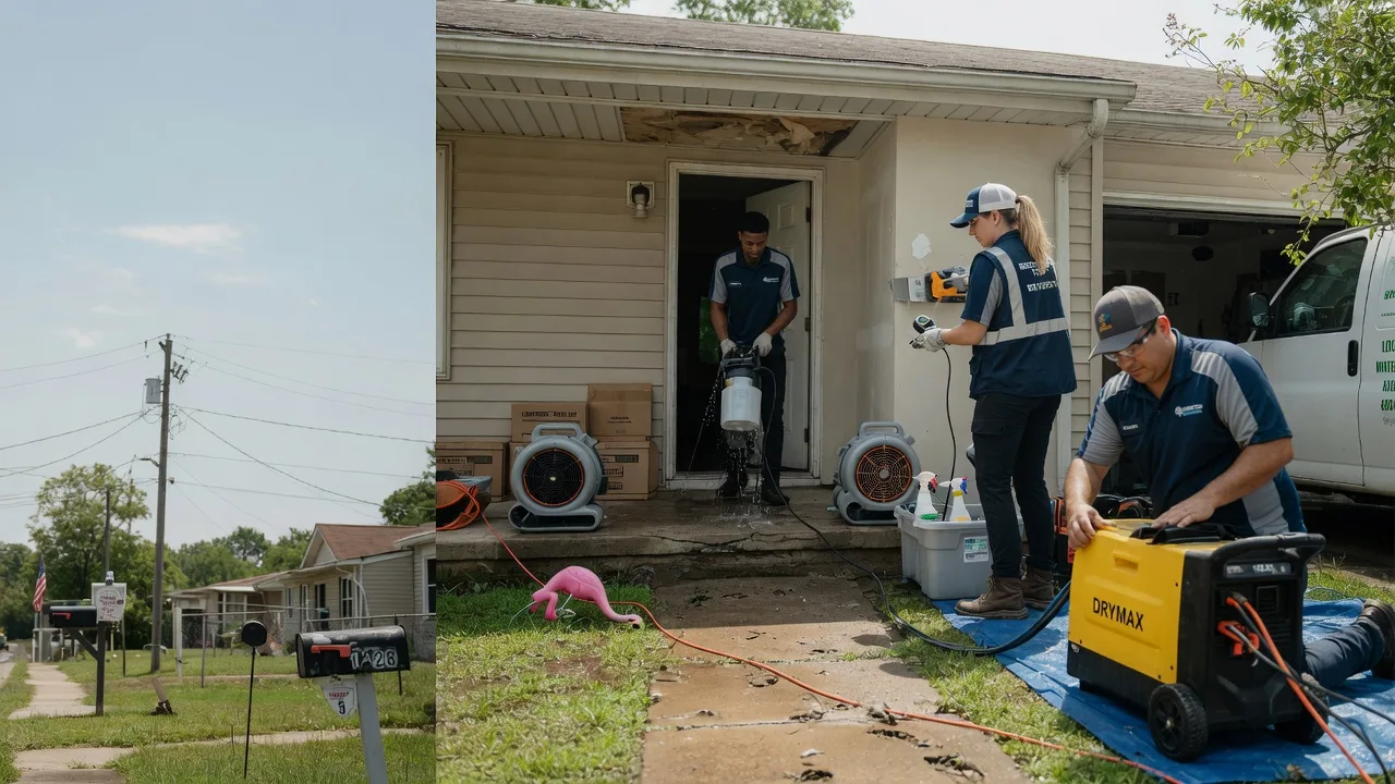Storm Damage Water Removal in Central City, PA near me